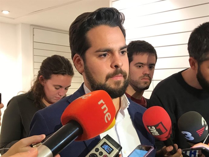 El secretari de Comunicació d'Cs, Fernando d'Erm