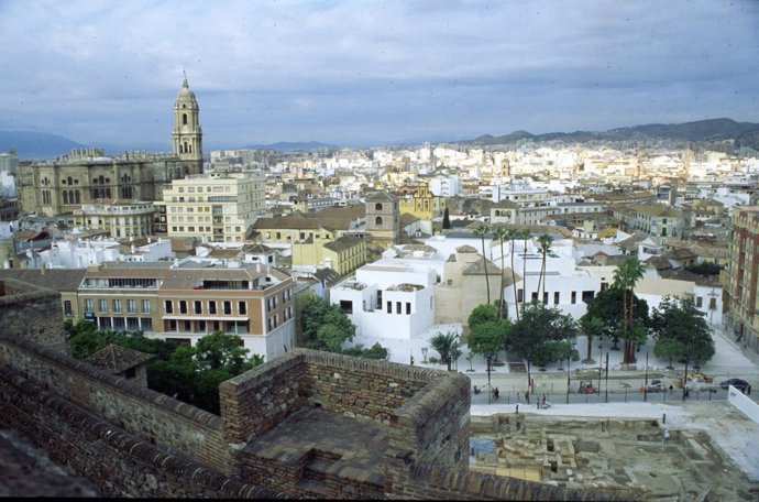 Málaga, vistas, turismo, turistas, catedral 