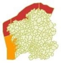 Temporal de nivel rojo en el litoral de las provincias de A Coruña y Lugo