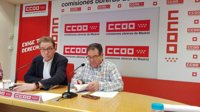 CCOO pedirá mañana ante el Congreso unas pensiones "dignas" y que el Gobierno "no fuerce la caída de la pensión pública"