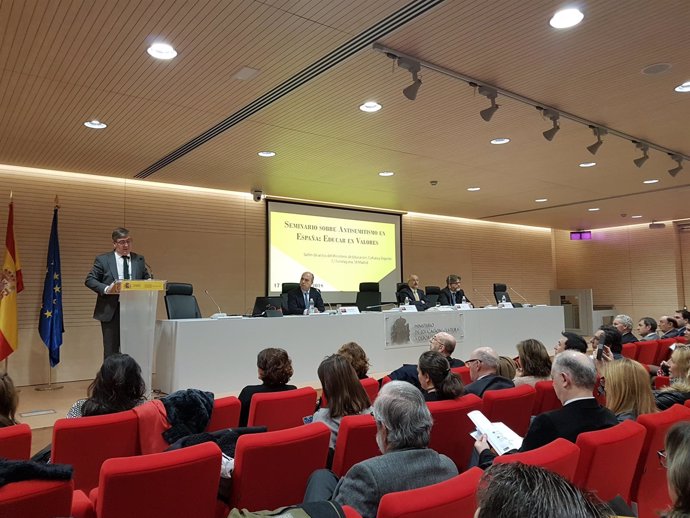 Inauguración del seminario sobre antisemitismo en Madrid