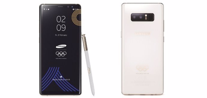 Galaxy Note 8 para los Juegos Olímpicos de Invierno Pyeongchang 2018