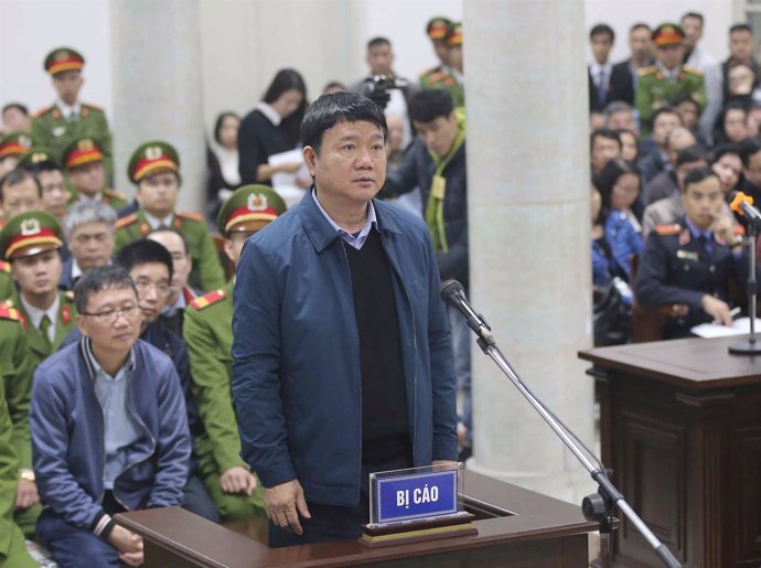 Dinh La Thang, exdirectivo de PetroVietnam, en un proceso de corrupción