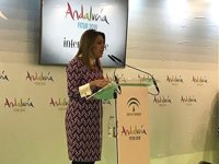 Susana Díaz dice que el Gobierno está informado de la reunión que mantendrá con Fabián Picardo el día 25