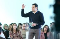 Moreno promete crear 600.000 empleos en la próxima legislatura si alcanza la Junta