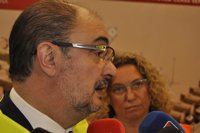 El presidente del Gobierno de Aragón dice que "Puigdemont no puede ser presidente" de la Generalitat