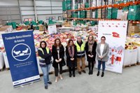 El Banco de Alimentos de Asturias estrena iluminación eficiente en Argame