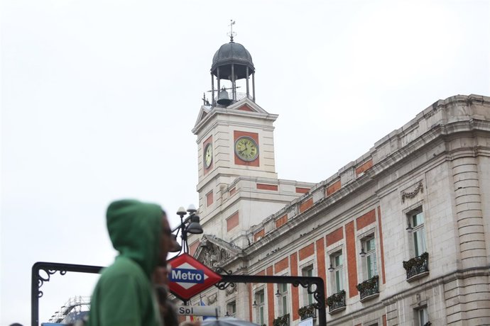 Reloj de la Puerta del Sol de Madrid, campanadas, Metro de Sol