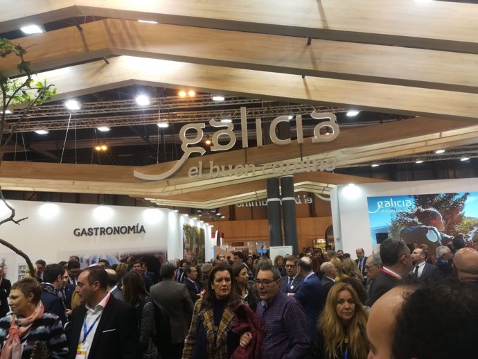 Expositor de Galicia en Fitur
