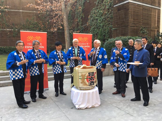 Inauguración de los 150 años de relaciones diplomáticas España-Japón