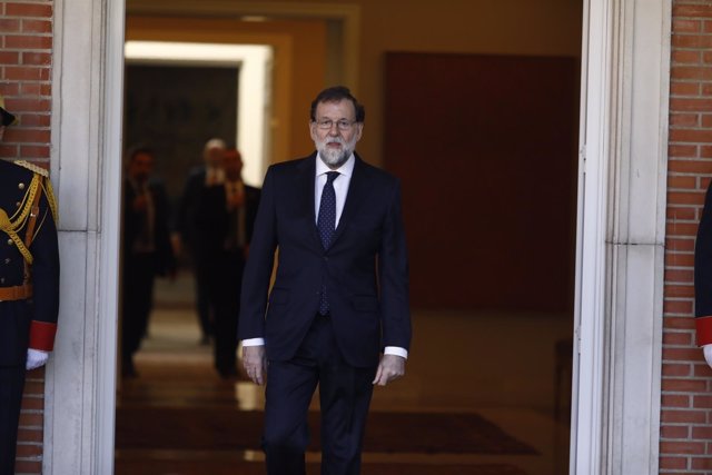 Mariano Rajoy en la Moncloa