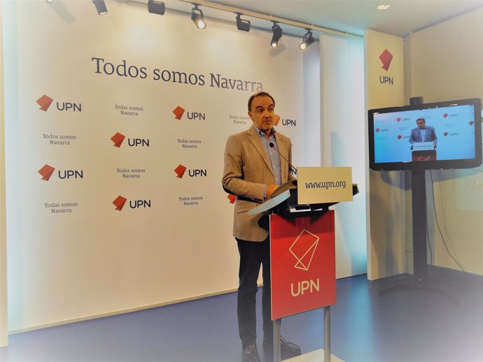 Javier Esparza, presidente de UPN