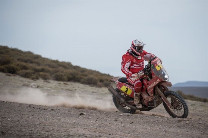 Gerard Farrés durante el Dakar 2018