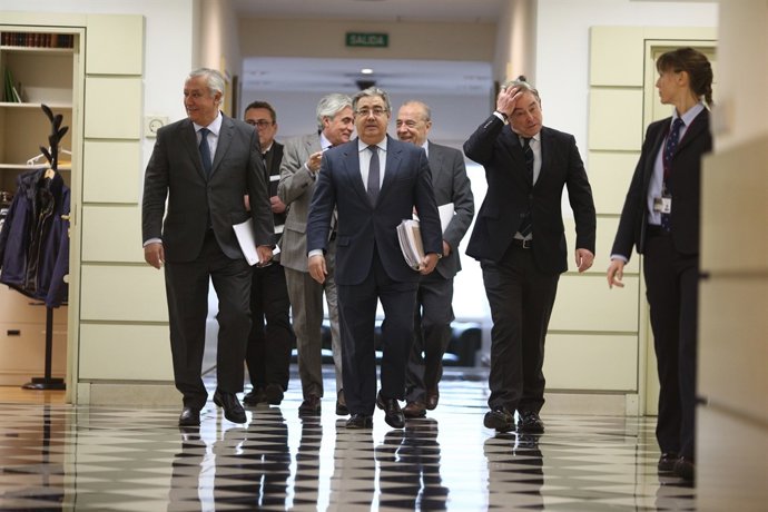 Zoido arriba al Senat per comparèixer per l'1-O