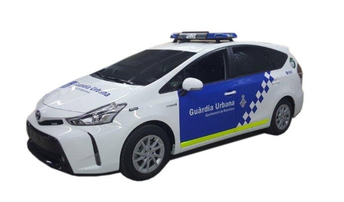 Cotxes híbrids Guàrdia Urbana