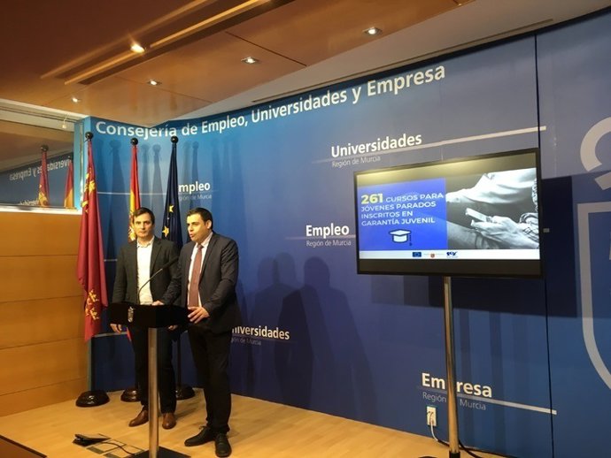 Zamora en la presentación de los cursos