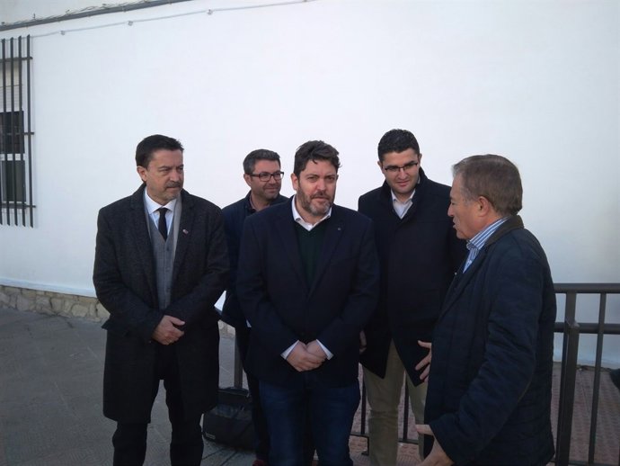 Juanjo Molina, Miguel Sánchez, José Carlos Gómez y José Francisco García