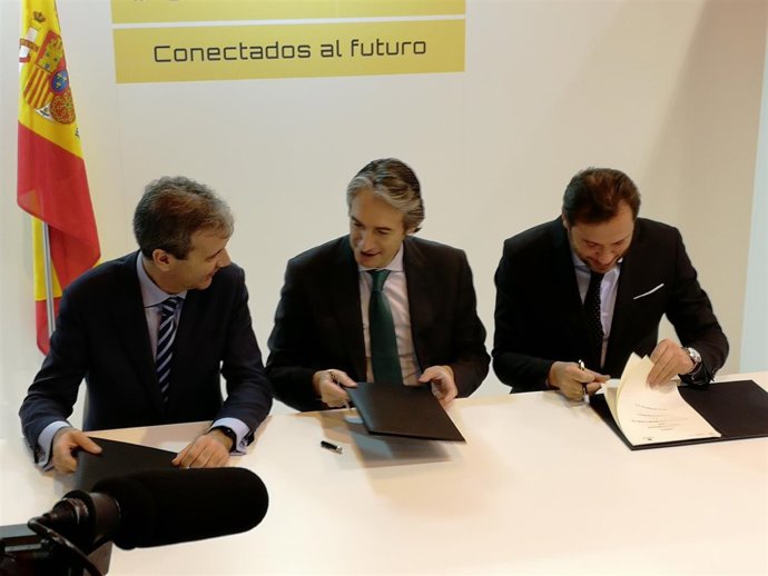 El ministro de Fomento hoy en Fitur