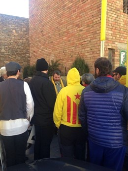 Manel Riu ha declarado este jueves en los juzgados  de Tremp