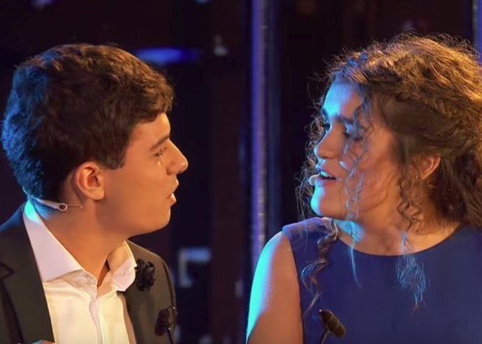 Amaia y Alfred en la gala 3