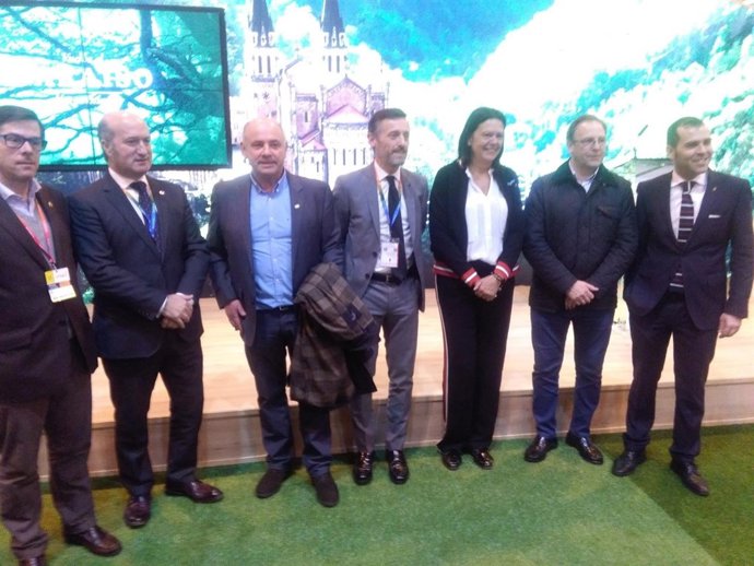 Responsables del PP de Asturis en Fitur