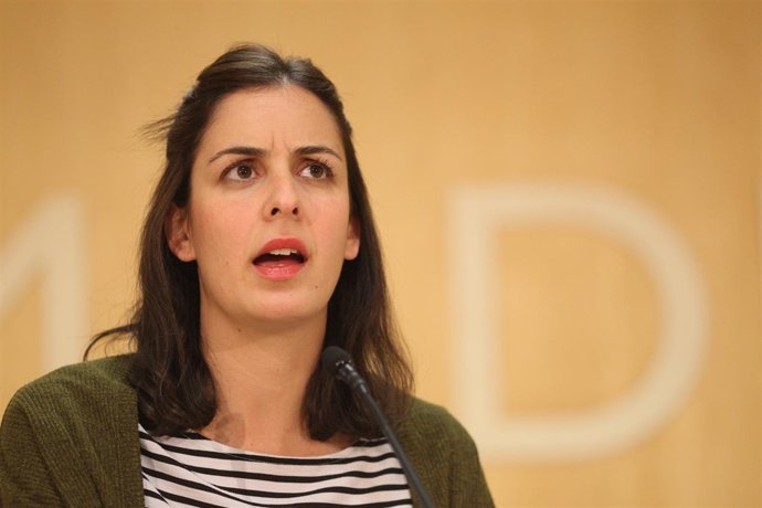 Rita Maestre en la reunión de la Junta de Gobierno