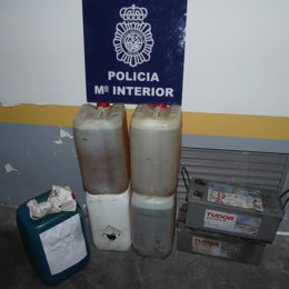 Detenidos dos vecinos de Pontevedra por sustraer más de 2.500 litros de gasoil