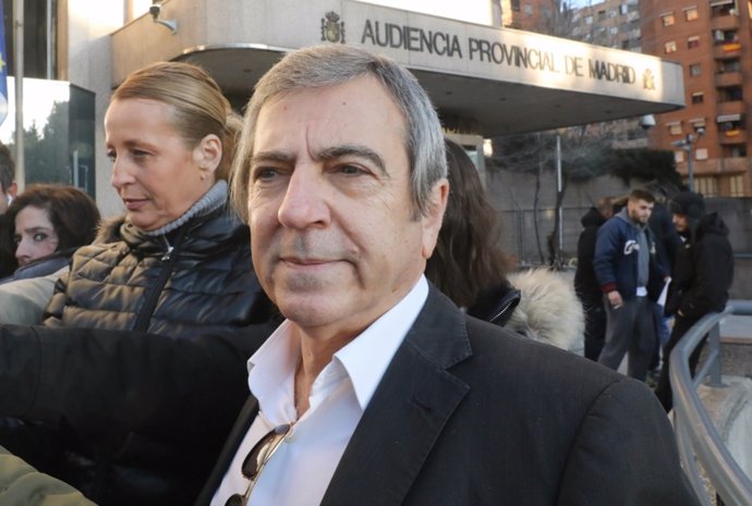 Ginés Jiménez en el inicio del juicio por el Caso Bloque