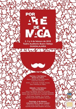 Por Arte De Magia. Cartel, Dossier Y Video.