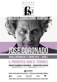 Coronado protagoniza 'S. Prokofiev, Iván El Terrible' en el Euskalduna de Bilbao