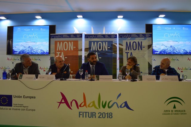 Presentación del I Congreso Internacional de las Montañas Cimas 2018 en Fitur