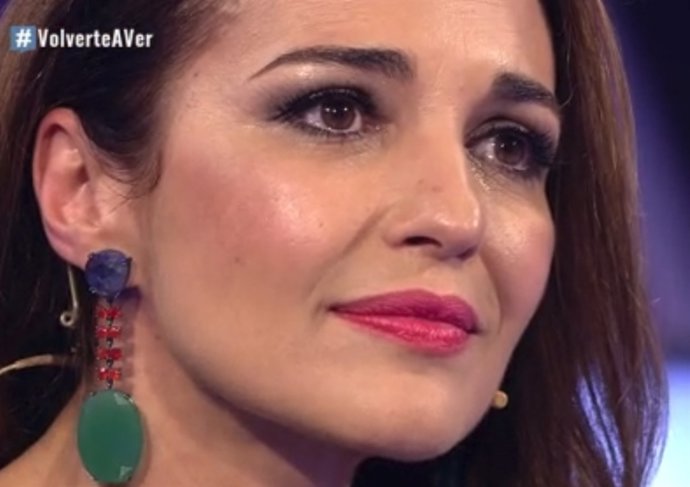 PAULA ECHEVARRÍA EN EL PLATÓ DE VOLVERTE A VER