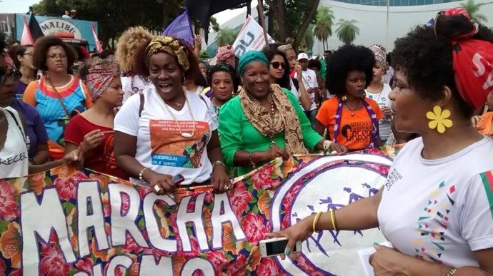 Marxa de les dones a Brasília