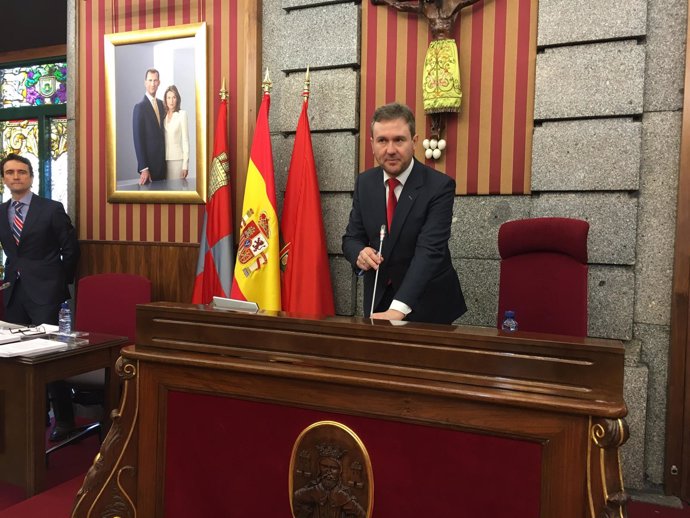 El alcalde de Burgos, Javier Lacalle