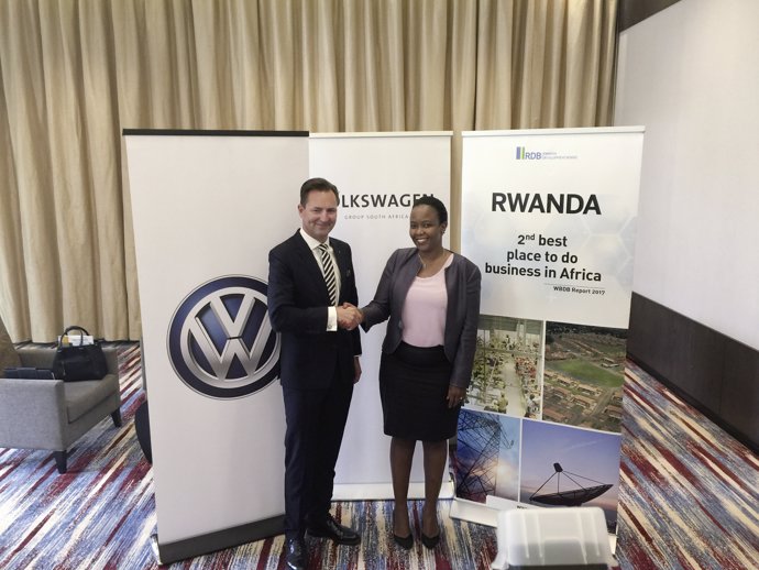 Volkswagen funda una empresa de servicios de movilidad en Ruanda (África)
