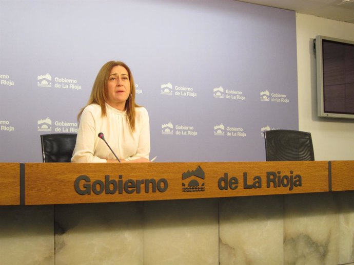 La portavoz del Gobierno, Begoña Martínez                            