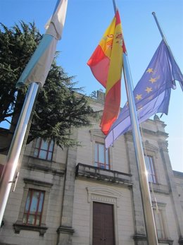 Exterior del Parlamento de Galicia