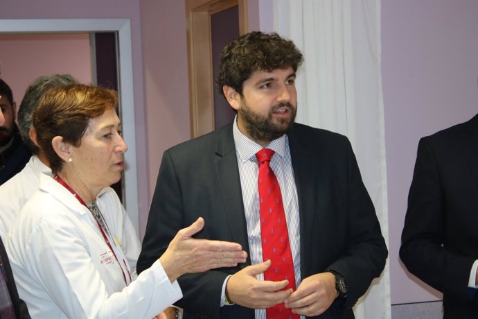 López Miras inaugura las nuevas áreas y servicios del Hospital Rafael Méndez
