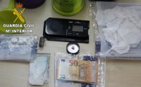 Tres detenidos y desarticulado un punto de venta de droga en Toro (Zamora)