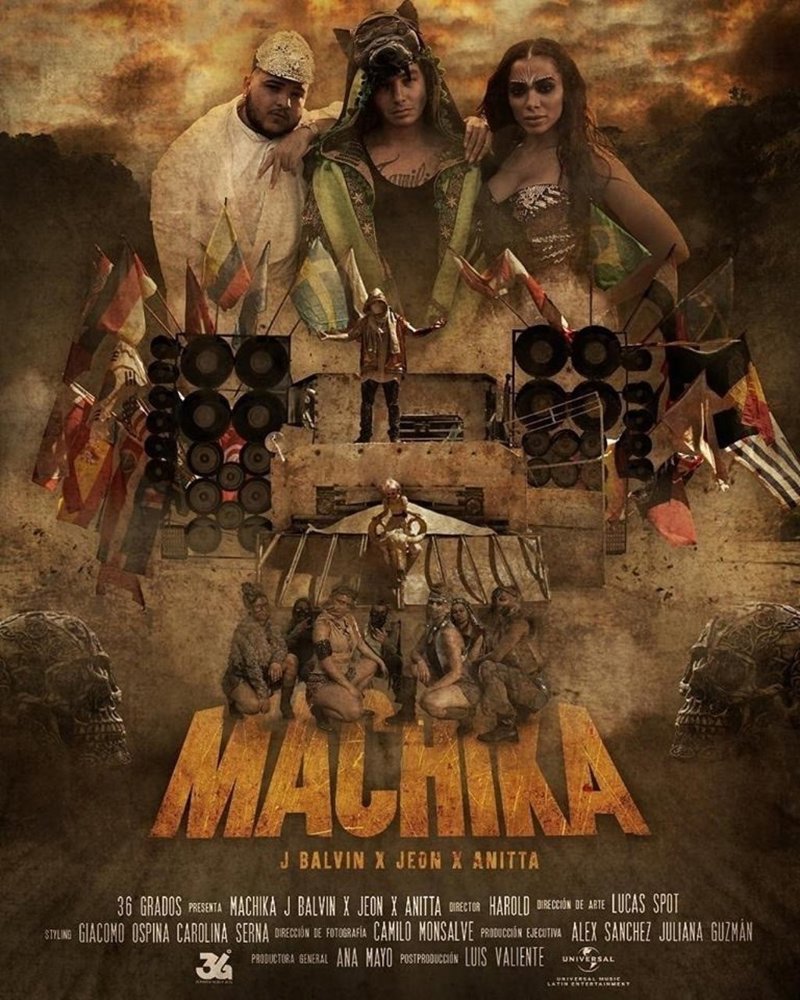 Machika: El nuevo videoclip de J Balvin inspirado por Mad Max