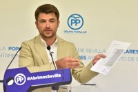 Beltrán Pérez critica el "portazo" de Espadas y prevé presentar "el lunes" su "contraoferta" presupuestaria