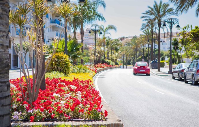 Parques jardines carretera Estepona