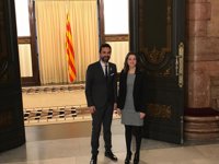 Arrimadas pide a Torrent que vete a Puigdemont: "No aceptaremos que retuerza el reglamento"