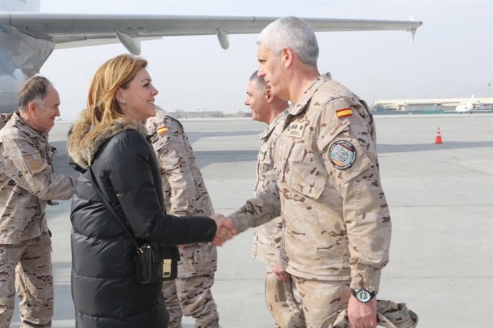 La ministra de Defensa, María Dolores de Cospedal