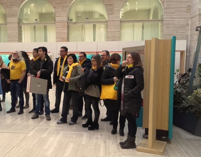  Protesta de treballadors de la Generalitat
