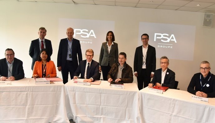 PSA firma un acuerdo con los sindicatos
