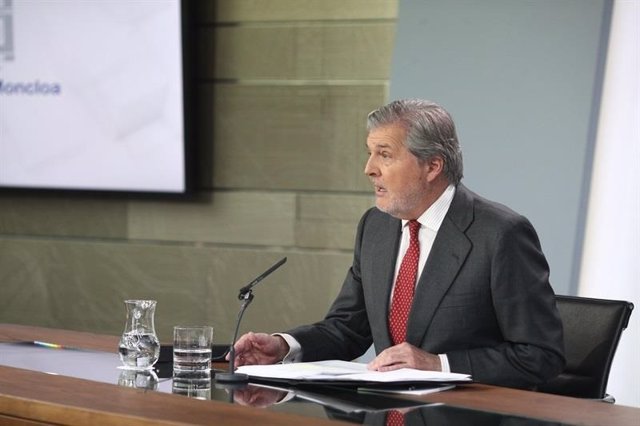 Méndez de Vigo, en la rueda de prensa posterior al Consejo de Ministros