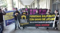 Tribunales.- Aplazado al 15 de febrero el juicio por usurpación del edificio de la Corrala Dignidad