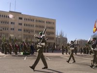 Zaragoza acoge la celebración del séptimo aniversario de la constitución de la Brigada Logística