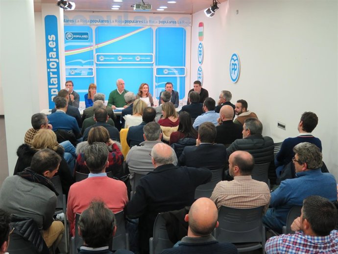  "El Partido Popular Ofrece A Los Riojanos Seguridad Y Confianza"